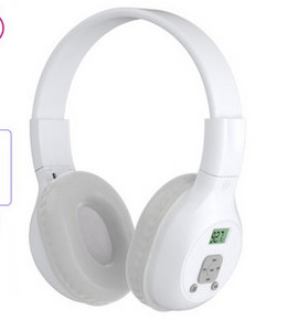 Kokkupandav juhtmevaba Bluetooth-peakomplekt koos FM-raadioga