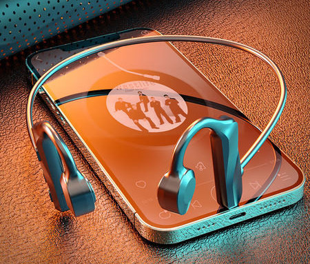 Vezeték nélküli bluetooth headset - hosszú akkumulátor-élettartam