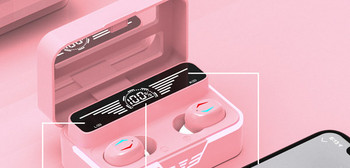 Вluetooth слушалки безжични в кутия с добро качество на звука 