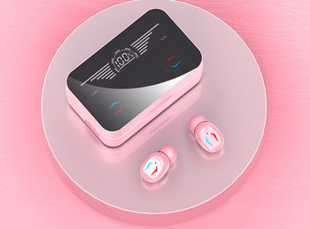 Вluetooth слушалки безжични в кутия с добро качество на звука 