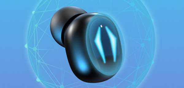 Bluetooth ausinės su belaidžiu įkrovimu