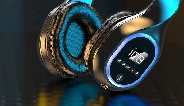 Bluetooth headset FM rádióval