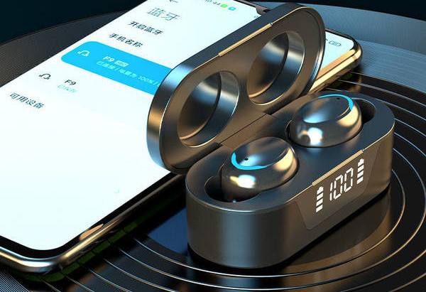 Vezeték nélküli Bluetooth headset Powerbankkal