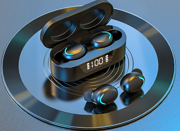 Vezeték nélküli Bluetooth headset Powerbankkal