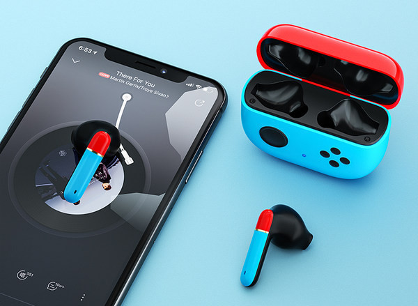 Ασύρματο ακουστικό bluetooth με κουτί φόρτισης