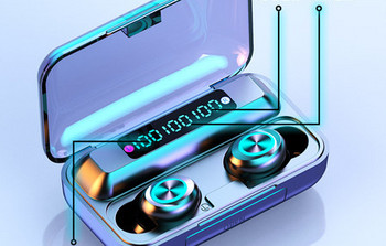 Безжични слушалки  bluetooth с версия 5.2 