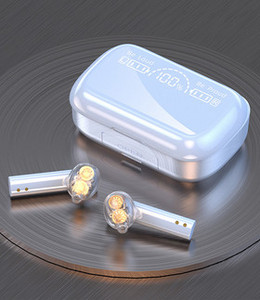 Bluetooth ausinės su dėžute