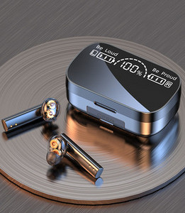 Bluetooth ausinės su dėžute