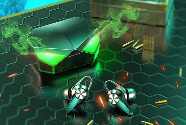 Bluetooth headset Powerbankkal