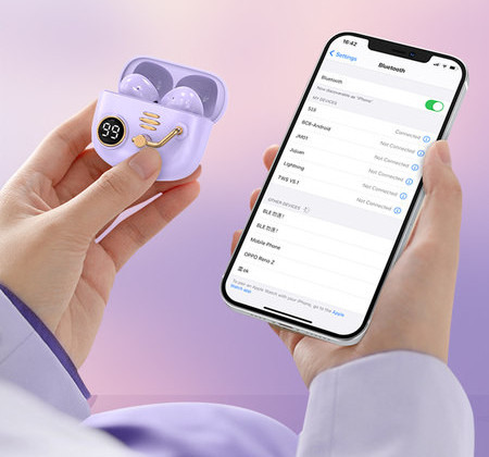 Ακουστικό Bluetooth με κουτί