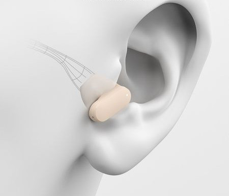 Vezeték nélküli bluetooth headset rendkívül hosszú akkumulátor-üzemidővel készenléti módban