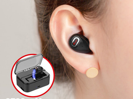 Vezeték nélküli Bluetooth headset hosszú akkumulátor-üzemidővel