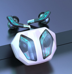 Vezeték nélküli Bluetooth fejhallgató hosszú akkumulátor-üzemidővel – játékra alkalmas