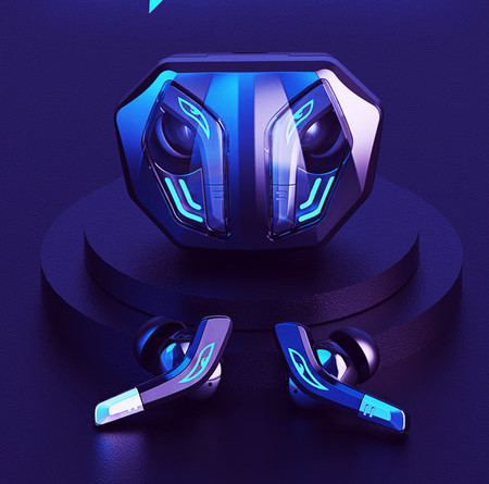 Vezeték nélküli Bluetooth fejhallgató hosszú akkumulátor-üzemidővel – játékra alkalmas