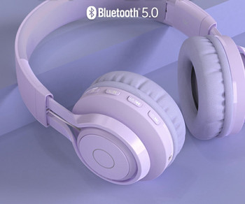 Bluetooth безжични слушалки за слушане на музика и игри 