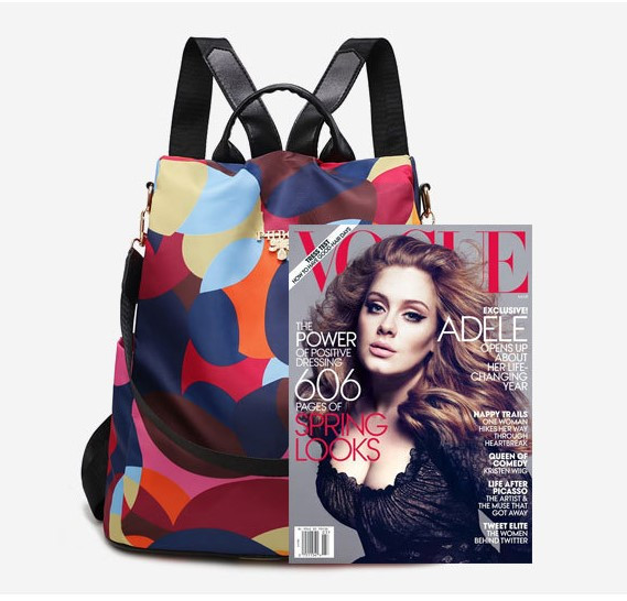 Дамска чанта-раница Tina Color