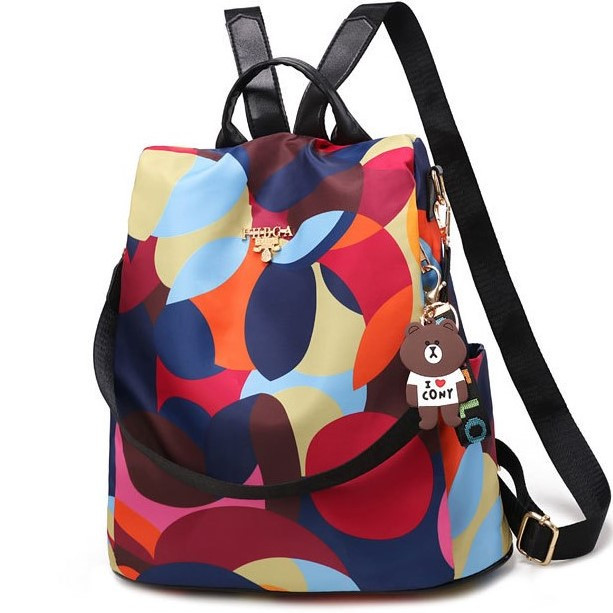 Дамска чанта-раница Tina Color