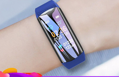 Fitness narukvica s pedometrom - mjerenje otkucaja srca