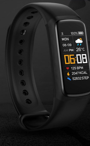 Sportska vodootporna narukvica s pedometrom