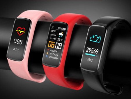 Sportska vodootporna narukvica s pedometrom