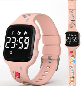 Sportski vodootporni sat sa silikonskim remenom