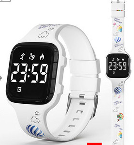 Sportski vodootporni sat sa silikonskim remenom