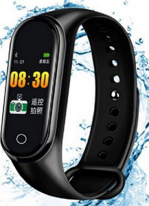 Фитнес гривна със силиконова каишка -измерваща сърдечния ритъм