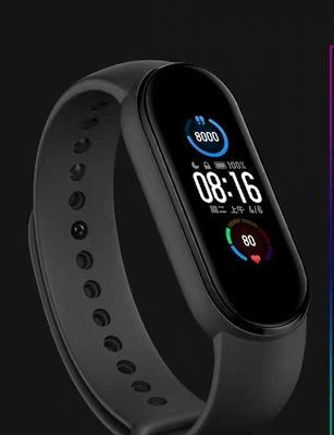 Фитнес гривна със силиконова каишка -измерваща сърдечния ритъм