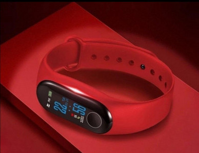 Фитнес гривна със силиконова каишка -измерваща сърдечния ритъм
