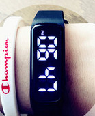 Veekindel silikoonrihmaga käekell