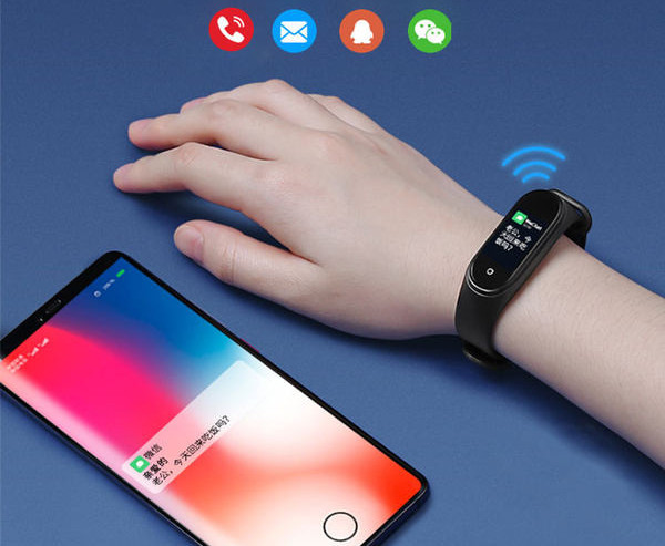 Водоустойчива гривна със силиконова каишка 