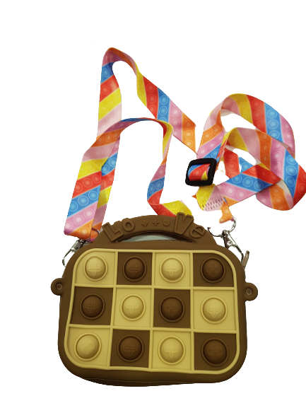 Чанта pop it, Силиконова,  10х8 см