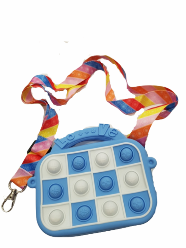 Чанта pop it, Силиконова,  10х8 см