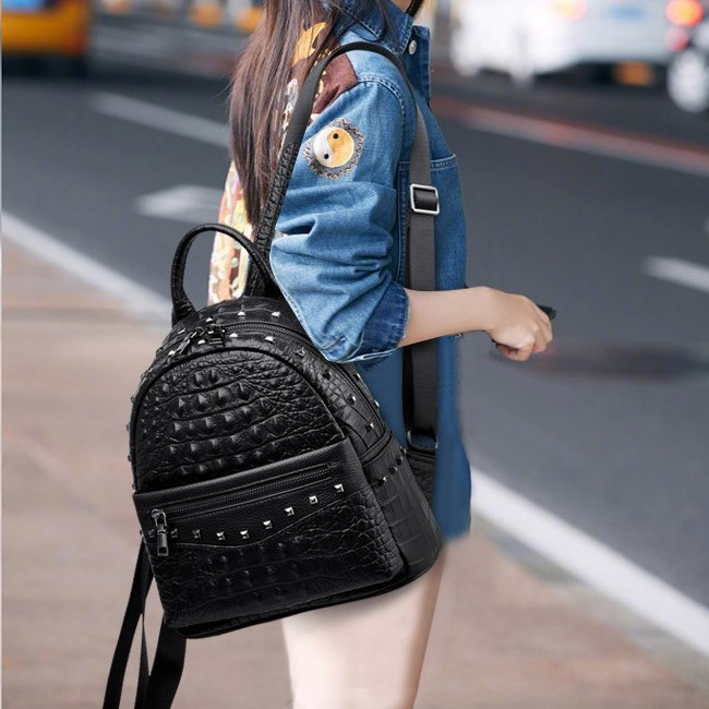 Дамска раница Darsia Естествена кожа