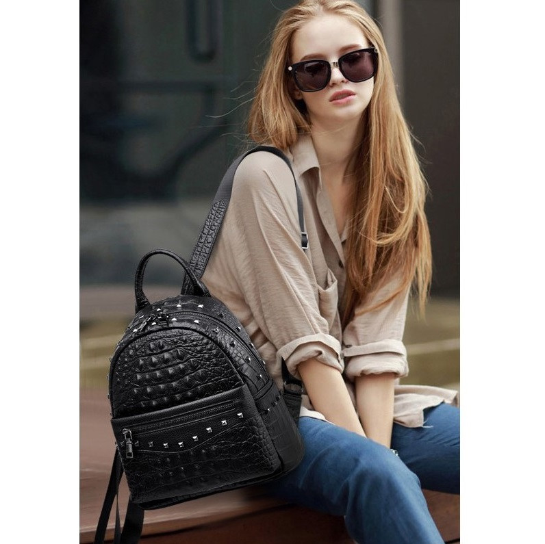 Дамска раница Darsia Естествена кожа