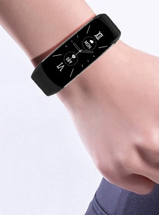 Спортна водоустойчива гривна с крачкомер