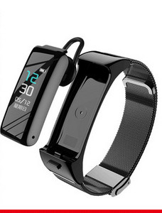 Спортна гривна с Bluetooth и крачкомер