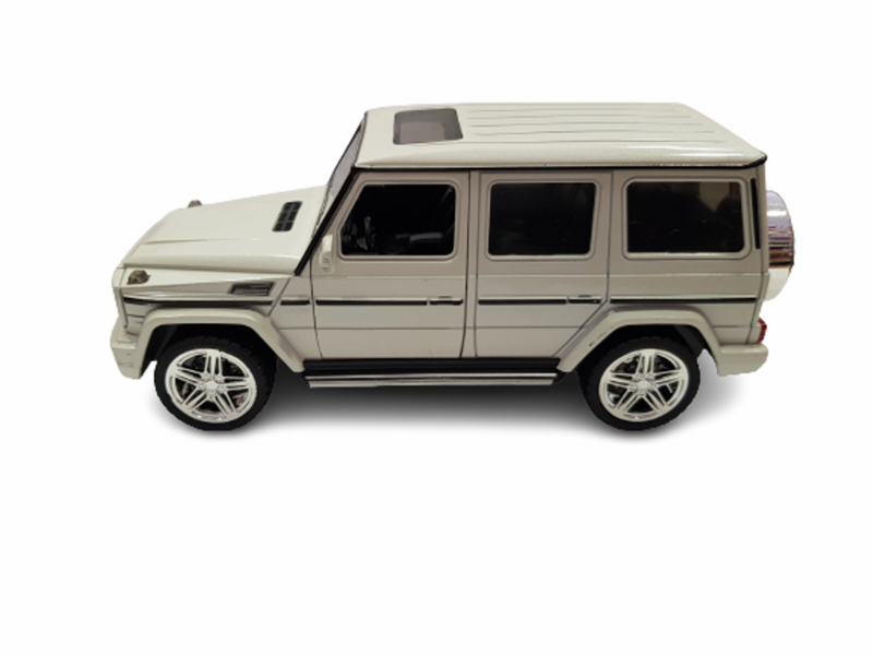 Играчка Кола, Mercedes-Benz AMG, Метална, Бяла/Черна, 19х8,5х7,5