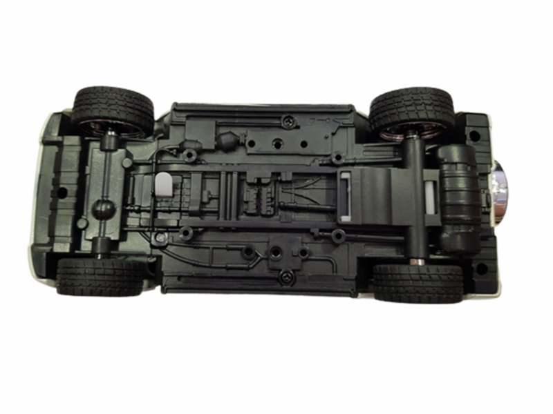 Играчка Кола, Mercedes-Benz AMG, Метална, Бяла/Черна, 19х8,5х7,5