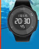 Водоустойчив спортен часовник със силиконова каишка