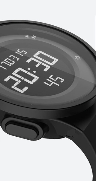  Водоустойчив спортен часовник със силиконова каишка