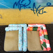 Лятна постелка за кучета  с  възглавничка