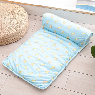 Лятна подложка за куче с възглавничка