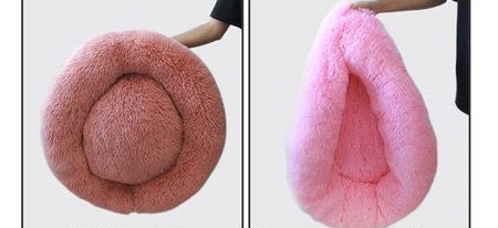 Зимно пухено легло за кучета