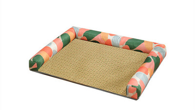 Лятна постелка с възглавничка за кучета