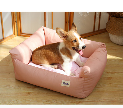 Лятно текстилно легло за кучета 