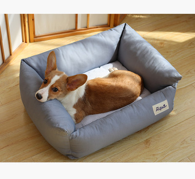 Лятно текстилно легло за кучета 