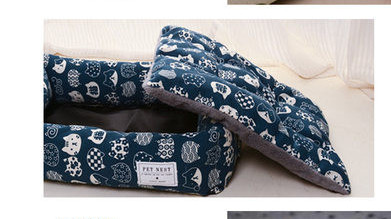 Цветно кучешко легло - подходящо за всички сезони