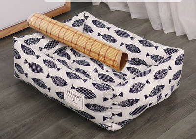 Цветно кучешко легло - подходящо за всички сезони