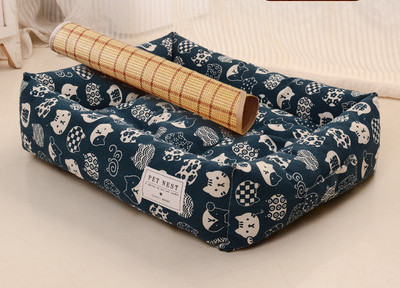 Цветно кучешко легло - подходящо за всички сезони